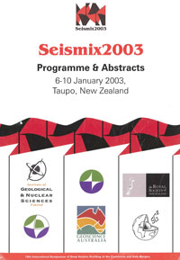 image: front cover of program and abstracts